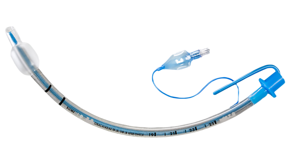 Трубка ендотрахеальна з манжетою низького тиску з стилетом, розмір 6,0 SUMI